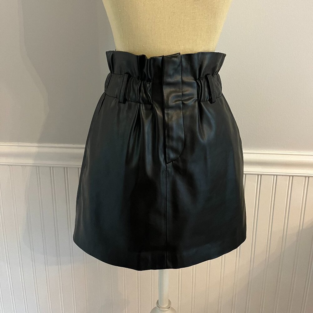 BLANKNYC black leather skirt